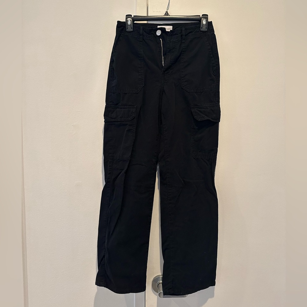 Zara black cargos